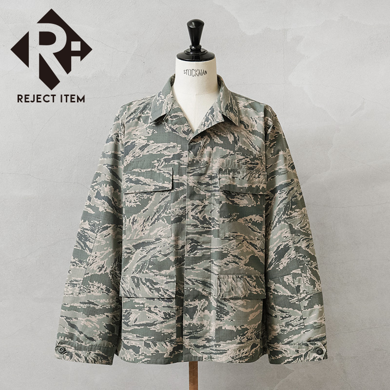 リジェクト 訳あり品 実物 USED 米空軍 U.S.A.F ABU ユーティリティ ジャケット リップストップ【キャンペーン対象外】【I】