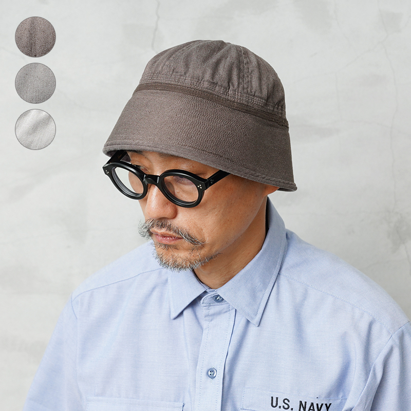実物 新品 デッドストック 米軍 セーラーハット BROWN染め【キャンペーン対象外】【I】ミリタリー