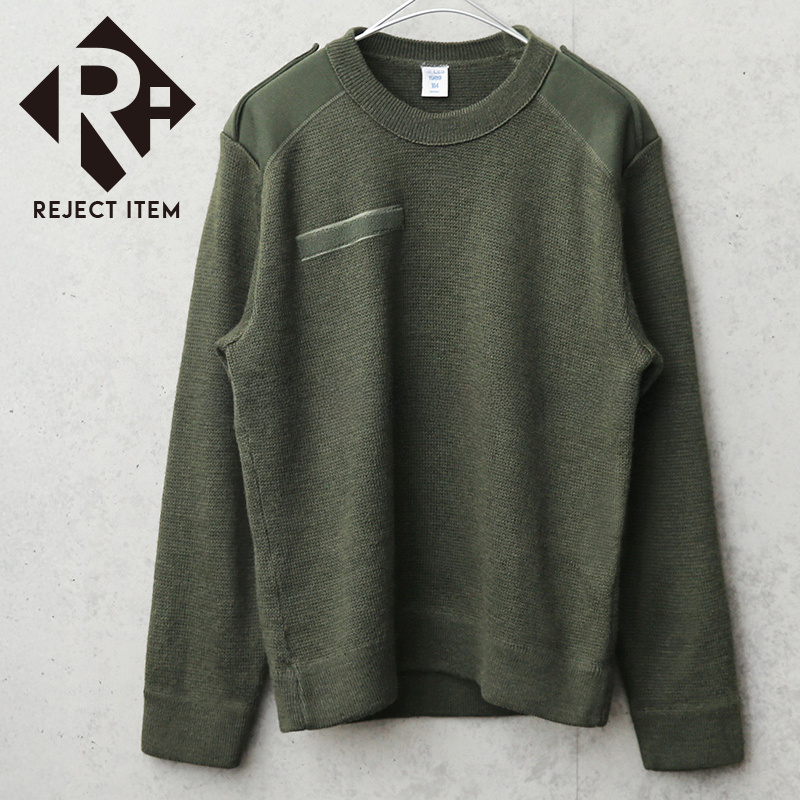 リジェクト 訳あり品 実物 USED フランス軍 コマンドセーター【キャンペーン対象外】【I】