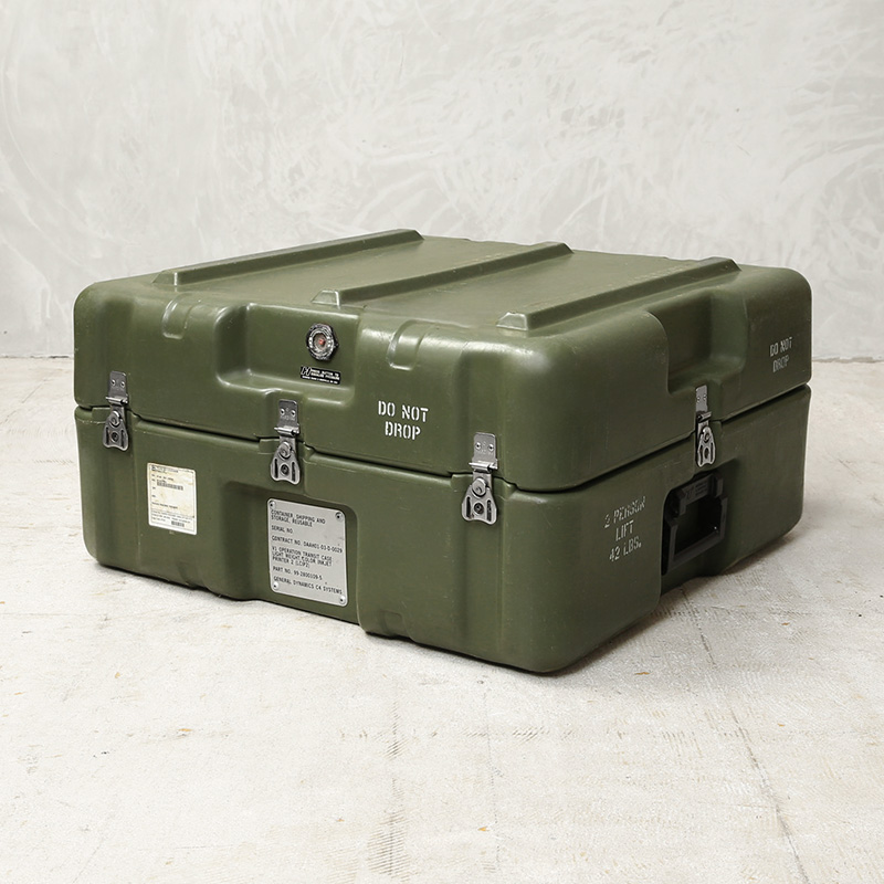 実物 USED 米軍 HARDIGG ハーディグケース / コンテナハードケース 小型［北海道沖縄離島配送不可］【K】【キャンペーン対象外】【I】ミリタリー