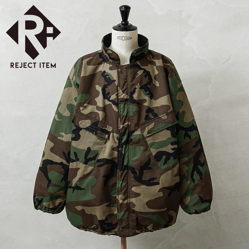 リジェクト 訳あり品 実物 新品 デッドストック 米軍 ケミカル プロテクティブ ジャケット WOODLAND CAMO【キャンペーン対象外】【I】