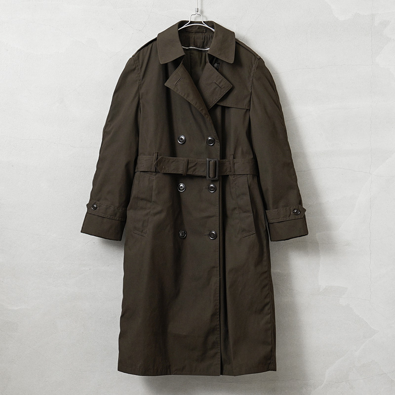 実物 新品 デッドストック 米軍 AGSU オールウェザー トレンチコート オリーブブラウン ライナー付き レディース【キャンペーン対象外】【I】