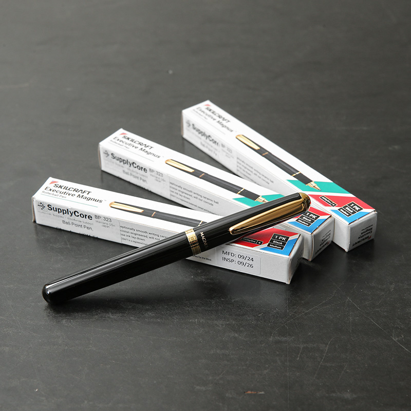 実物 新品 デッドストック 米軍 SKILCRAFT社製 Executive Magnus ローラーボールペン【キャンペーン対象外】【I】