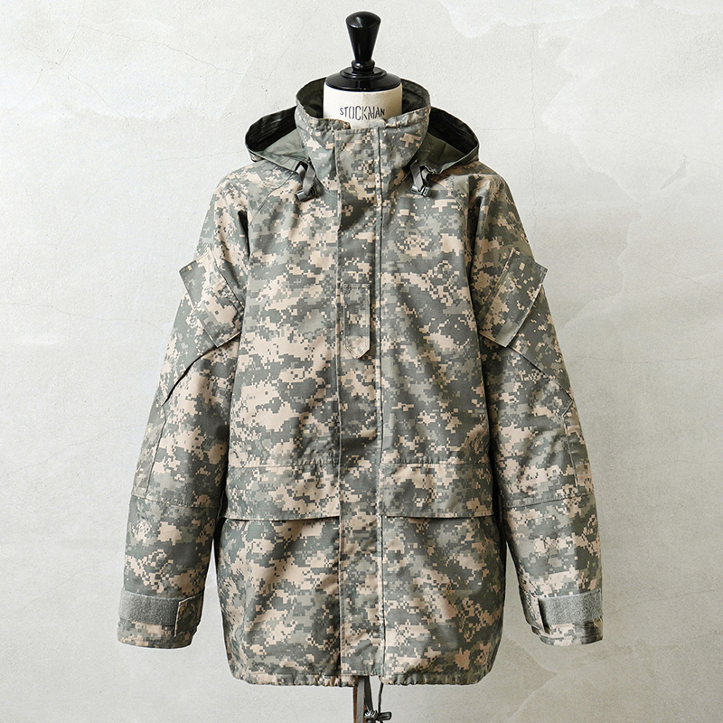 実物 USED 米軍 ECWCS 2nd Gen GORE-TEX パーカ ACU（UCP）【キャンペーン対象外】【I】ミリタリー