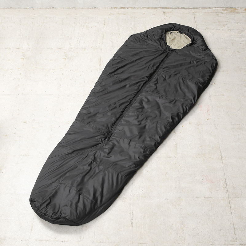 実物 USED 米軍 極寒地用 OUTER スリーピングバッグ / 寝袋 BLACK【キャンペーン対象外】【I】ミリタリー
