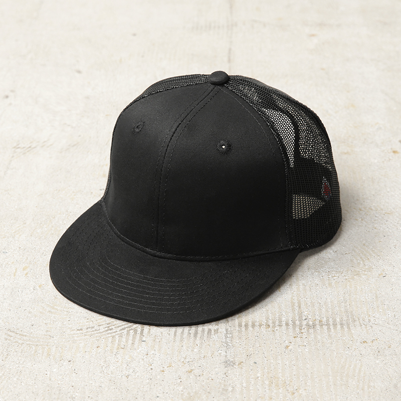 MADE IN USA デッドストック ビンテージ スナップバック メッシュキャップ BLACK【キャンペーン対象外】【T】