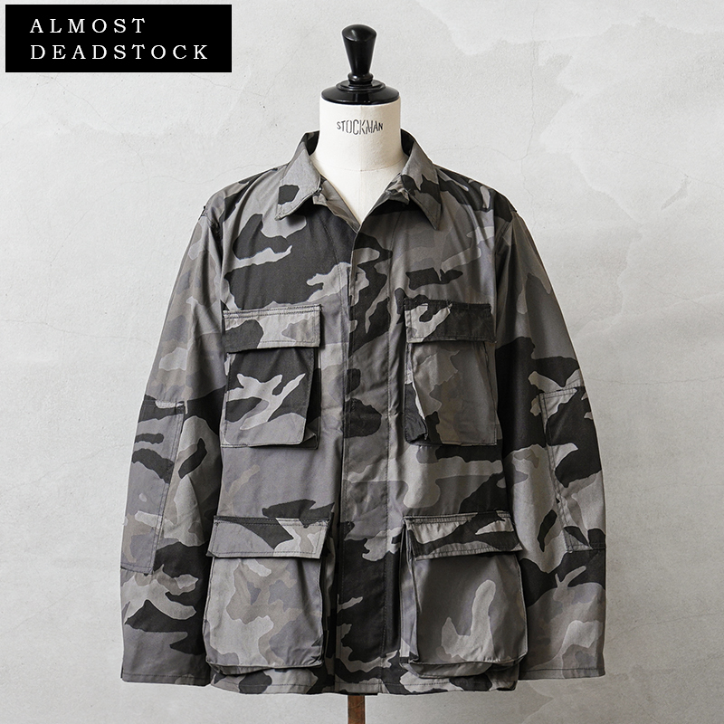 【即日出荷対応】MADE IN USA 新品 米軍 BDU ジャケット モノトーン CITY CAMO【ALMOST DEADSTOCK】【キャンペーン対象外】【I】