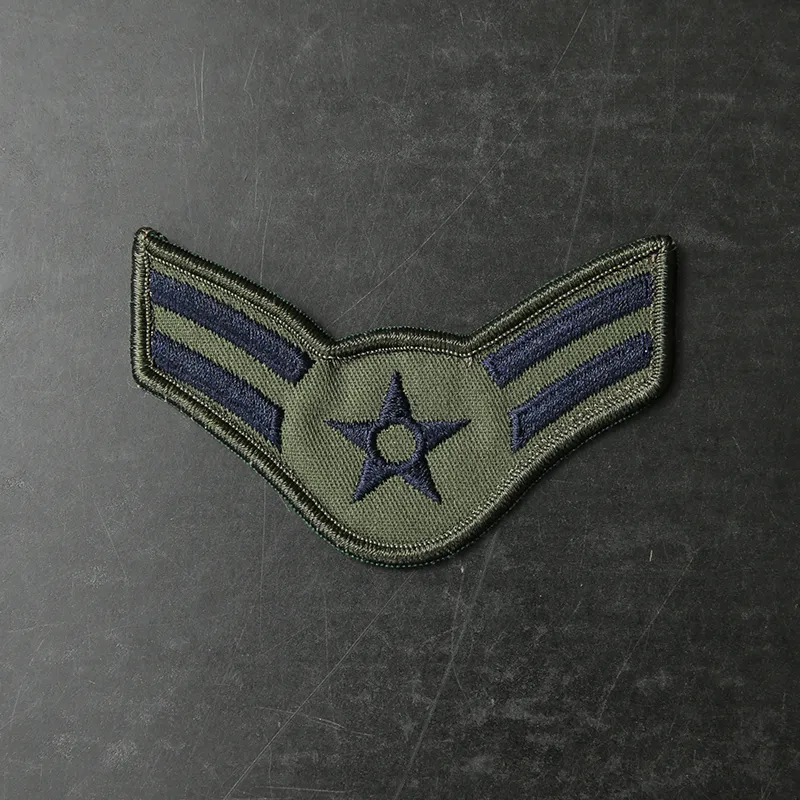 【即日出荷対応】【ネコポス便対応】実物 新品 デッドストック 米軍 1970～1990’s U.S. Air Force A-1C 一等空兵 階級章 パッチ（ワッペン）【キャンペーン対象外】【TB】