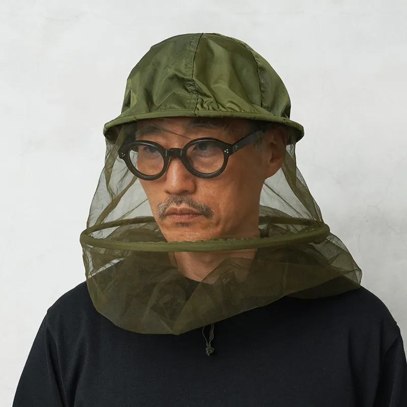 実物 新品 デッドストック 米軍 モスキートネット ヘッド用【キャンペーン対象外】【I】