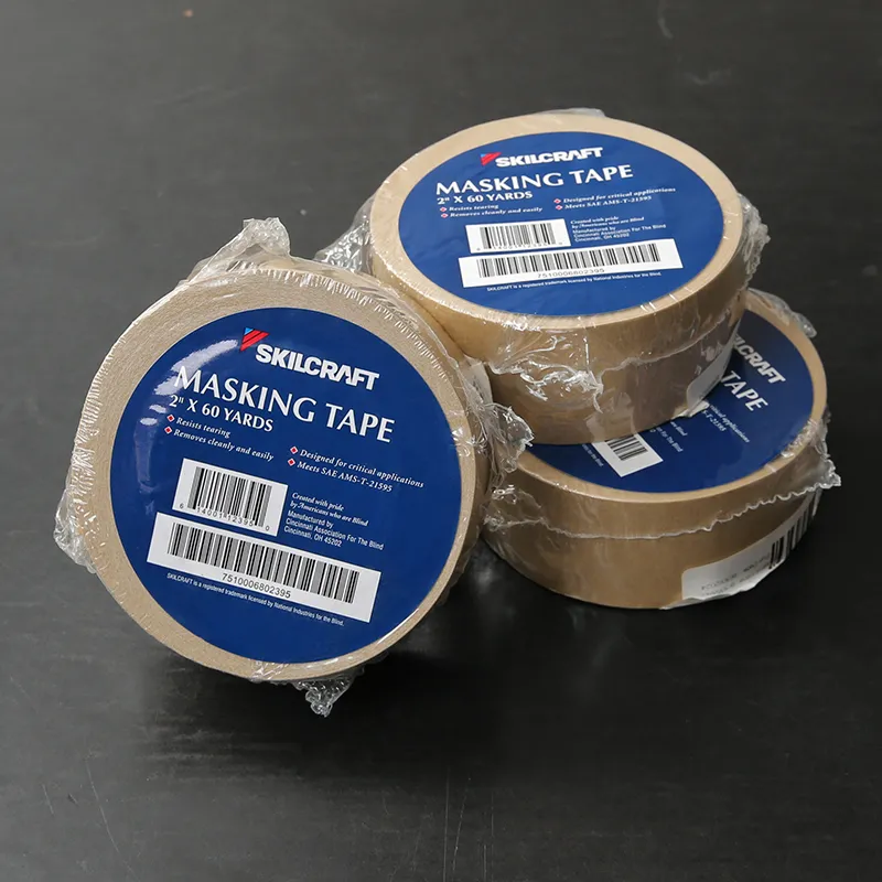 実物 新品 デッドストック 米軍 SKILCRAFT社製 Crepe Backing マスキングテープ【キャンペーン対象外】【I】