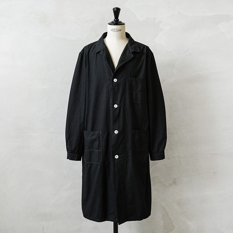 実物 新品 デッドストック チェコ軍 コットンツイル ワークコート BLACK染め【キャンペーン対象外】【I】
