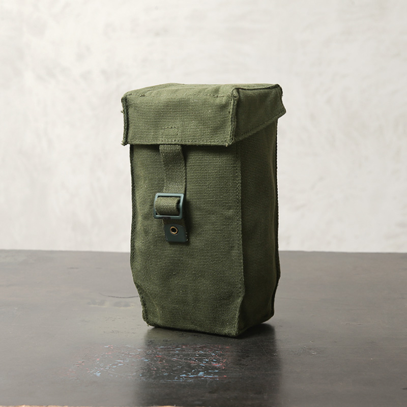 実物 新品 デッドストック イギリス軍 P-58用 コットンキャンバス ポーチ B 【キャンペーン対象外】【I】
