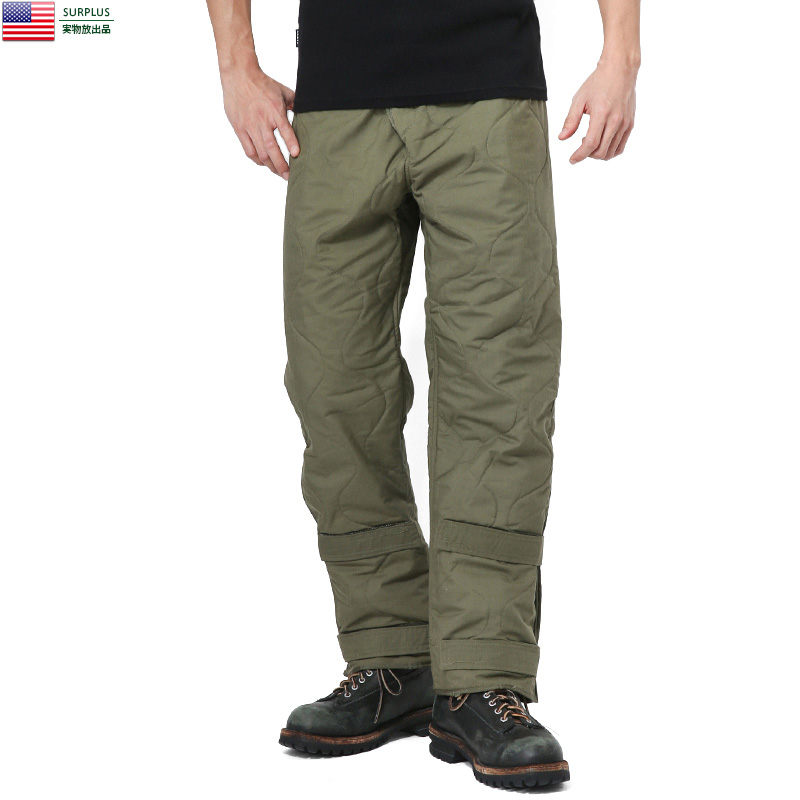 実物 新品 米軍 ALPHA社製 AIRCREW ノーメックス パンツライナー 米軍放出品 ミリタリーファッション 軍パン 軍服【キャンペーン対象外】【I】