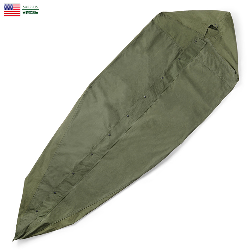 実物 USED M-1945 WATER REPELLENT スリーピングバッグ カバー【キャンペーン対象外】【I】ミリタリー