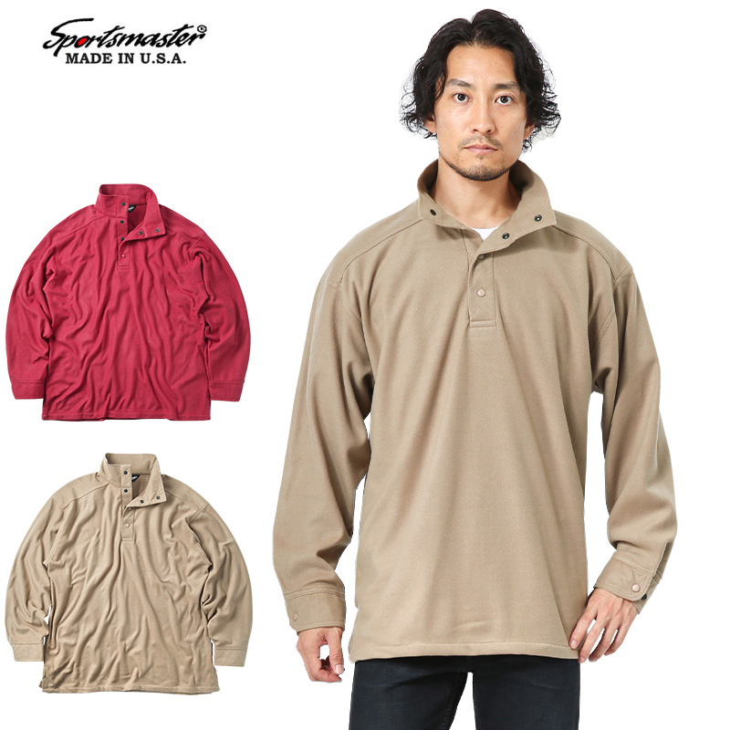 ★カートで割引対象品★SPORTSMASTER スポーツマスター USA製 1990年代 デッドストック POLARTEC フリース プルオーバー【T】