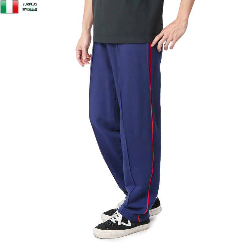 実物 新品 イタリア軍 国家憲兵隊 カラビニエリ トレーニング トラックパンツ #3 ミリタリーファッション 軍パン 軍服 軍放出品【キャンペーン対象外】【I】