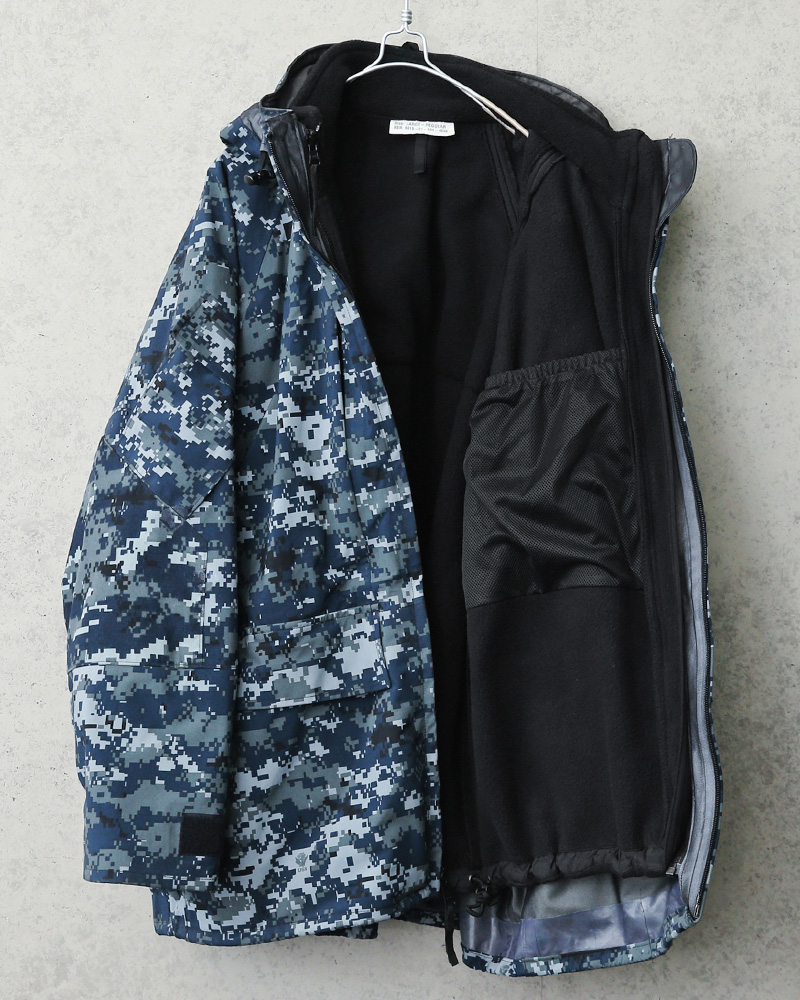 実物 米軍 ECWCS GEN2 ゴアテックスパーカー NWU デジタル リジェクト 訳あり品 実物 USED 米軍 U.S.NAVY ECWCS GEN2 NWU