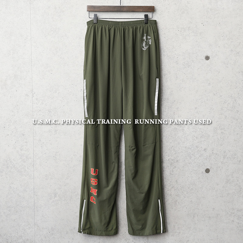 実物 USED 米軍 米海兵隊 U.S.M.C. PT ランニング パンツ【キャンペーン対象外】 ミリタリーファッション 軍服 軍パン【I】