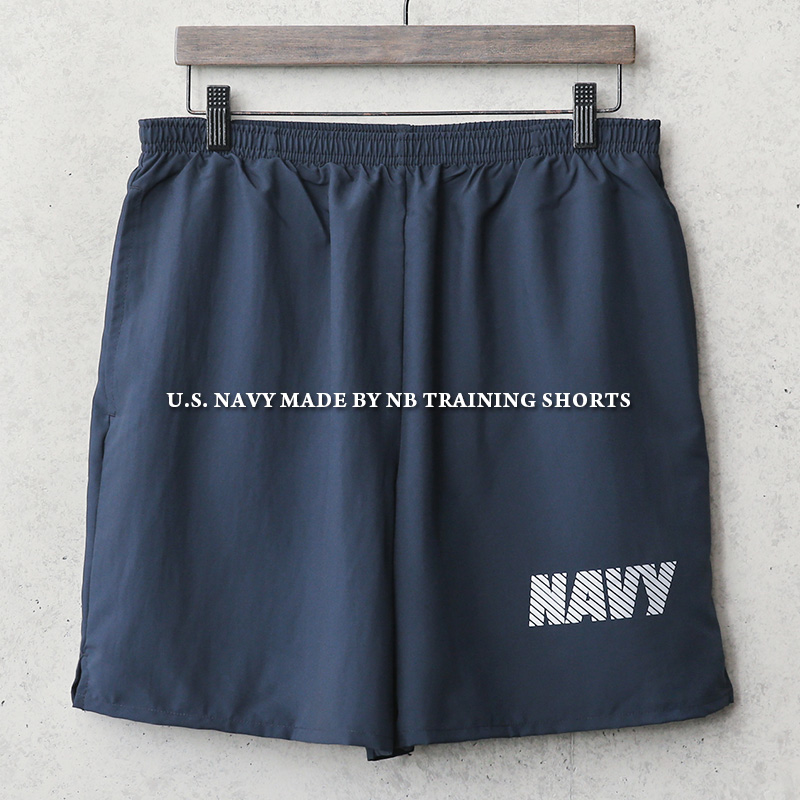 新品 米軍 U.S.NAVY NB社製 フィジカル トレーニングショーツ MADE IN USA【キャンペーン対象外】【T】 ミリタリーファッション