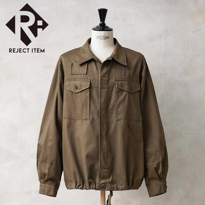 リジェクト 訳あり品 実物 新品 デッドストック チェコ軍 フライフロント ワークシャツ【キャンペーン対象外】【T】 ミリタリー