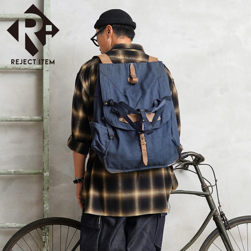 リジェクト 訳あり品 実物 USED ルーマニア軍 VINTAGE マウンテン バックパック ブルー ナイロンストラップなし【キャンペーン対象外】【I】 ミリタリー
