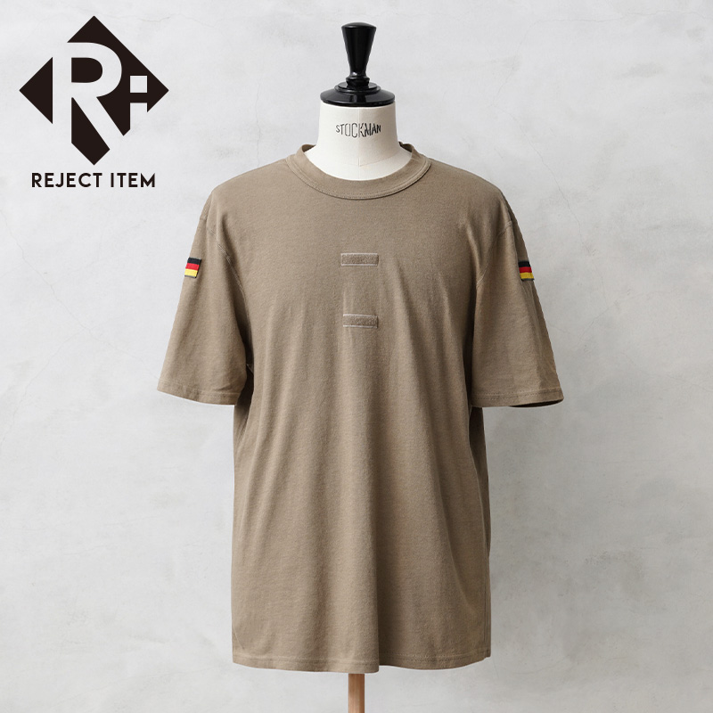 リジェクト 訳あり品 実物 USED ドイツ軍 BUNDESWEHR トロピカル Tシャツ COYOTE【キャンペーン対象外】【I】 ミリタリー