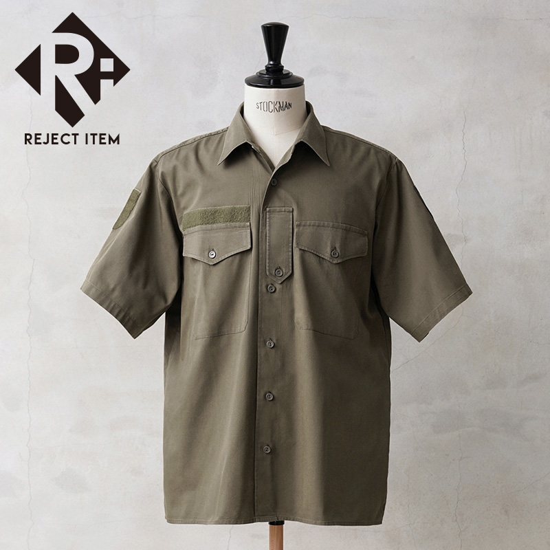 リジェクト 訳あり品 実物 USED オーストリア軍 ショートスリーブ コンバットシャツ【キャンペーン対象外】【I】 ミリタリー