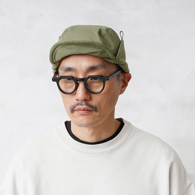 実物 USED オランダ軍 COLD WEATHER ウィンター キャップ オリーブ