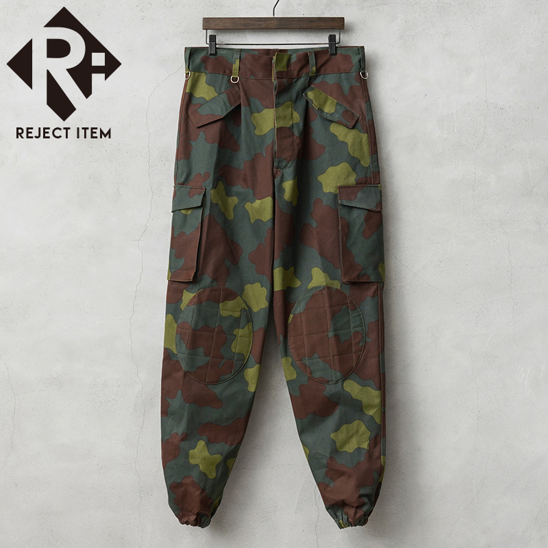 リジェクト 訳あり品 実物 新品 デッドストック イタリア軍 パラトルーパーパンツ サンマルコカモフラージュ【キャンペーン対象外】【I】 ミリタリー