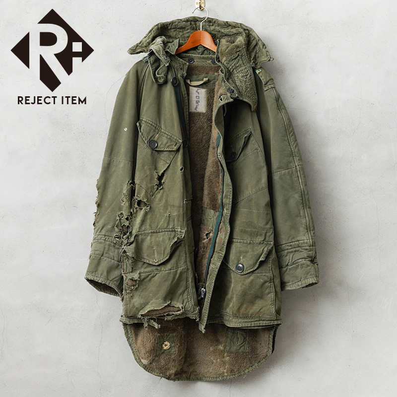 リジェクト 訳あり品 希少 実物 USED イギリス軍 MIDDLE PARKA（ミドルパーカー）3rd 後期型【キャンペーン対象外】【I】 ミリタリー