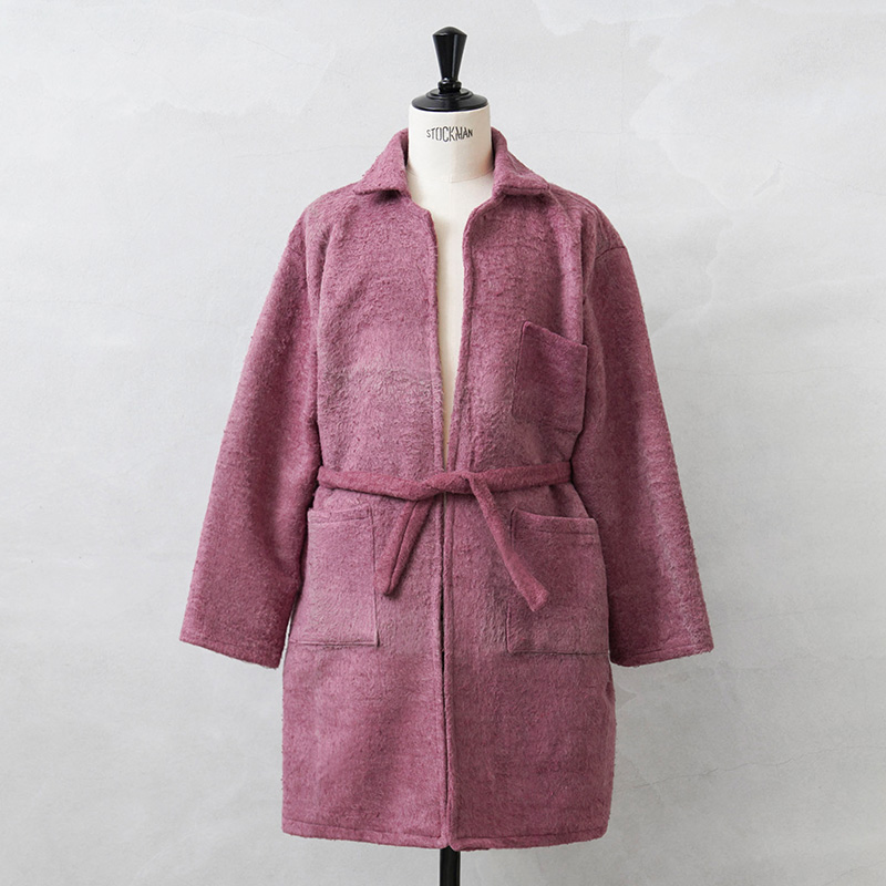 実物 USED ルーマニア軍 メルトンローブ ウールコート REDDISH COLORS PATTERN【A】【キャンペーン対象外】【I】ミリタリー
