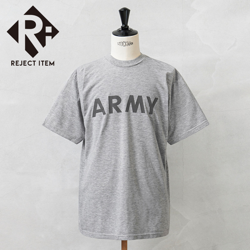 リジェクト 訳あり品 実物 USED 米軍 IPFU ARMY Tシャツ バックプリント入り【キャンペーン対象外】【I】 ミリタリー