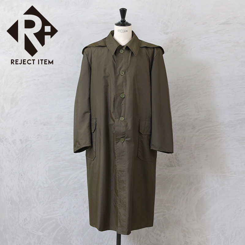 リジェクト 訳あり品 実物 新品 デッドストック チェコ軍 レインコート【キャンペーン対象外】【I】 ミリタリー