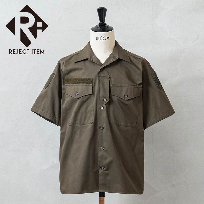 リジェクト 訳あり品 実物 新品 デッドストック オーストリア軍 ショートスリーブ コンバットシャツ【キャンペーン対象外】【I】 ミリタリー