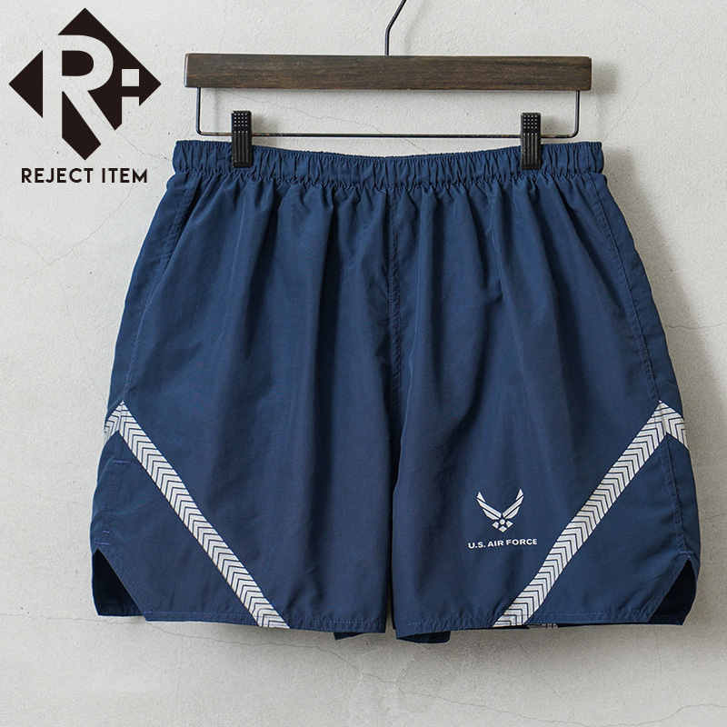 リジェクト 訳あり品 実物 USED 米空軍 U.S. AIR FORCE PTU TRAINING ショーツ / トレーニングショーツ【キャンペーン対象外】【I】 ミリタリー