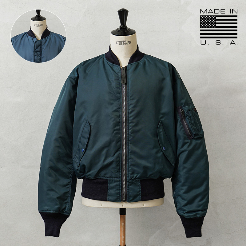 CONCORD コンコルド 90’s MADE IN USA MA-1 フライトジャケット【NAVY LINING】“MADE BY ALPHA INDUSTRIES”【キャンペーン対象外】【I】