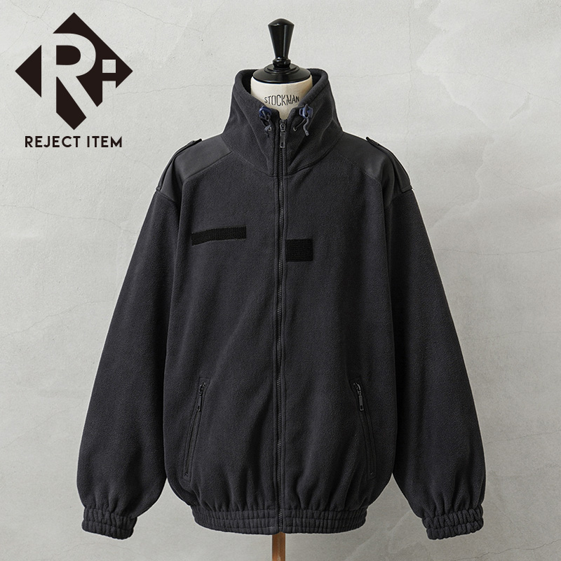 リジェクト 訳あり品 実物 USED フランス軍 コールドウェザー フリースジャケット DARK NAVY【キャンペーン対象外】【I】 ミリタリー