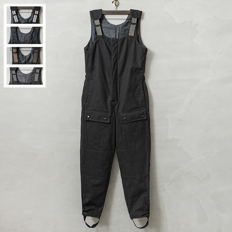 実物 USED ロシア軍（旧ソ連軍）AIR FORCE オーバーオール BLACK【キャンペーン対象外】【I】ミリタリー