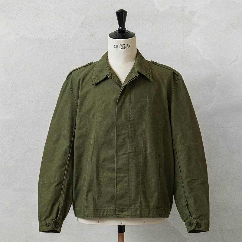 ★割引中15％OFF★実物 USED スウェーデン軍 メカニック ワークジャケット ウエストアジャスター無し【キャンペーン対象外】【I】ミリタリー