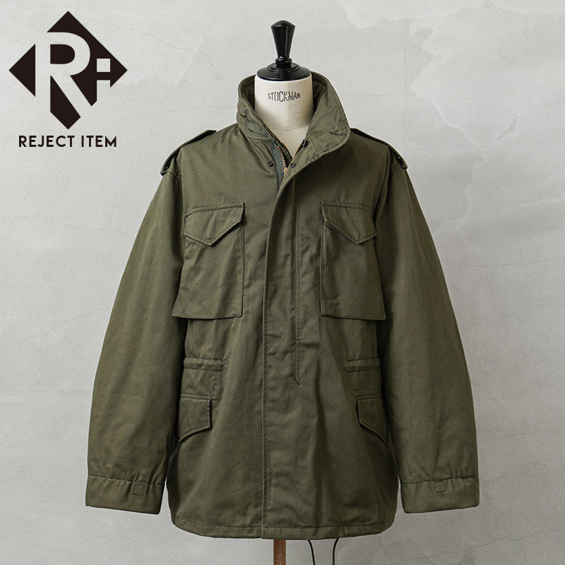 リジェクト 訳あり品 CONCORD コンコルド ～90’s MADE IN USA M-65 フィールドジャケット OLIVE “MADE BY ALPHA INDUSTRIES”【キャンペーン対象外】【I】