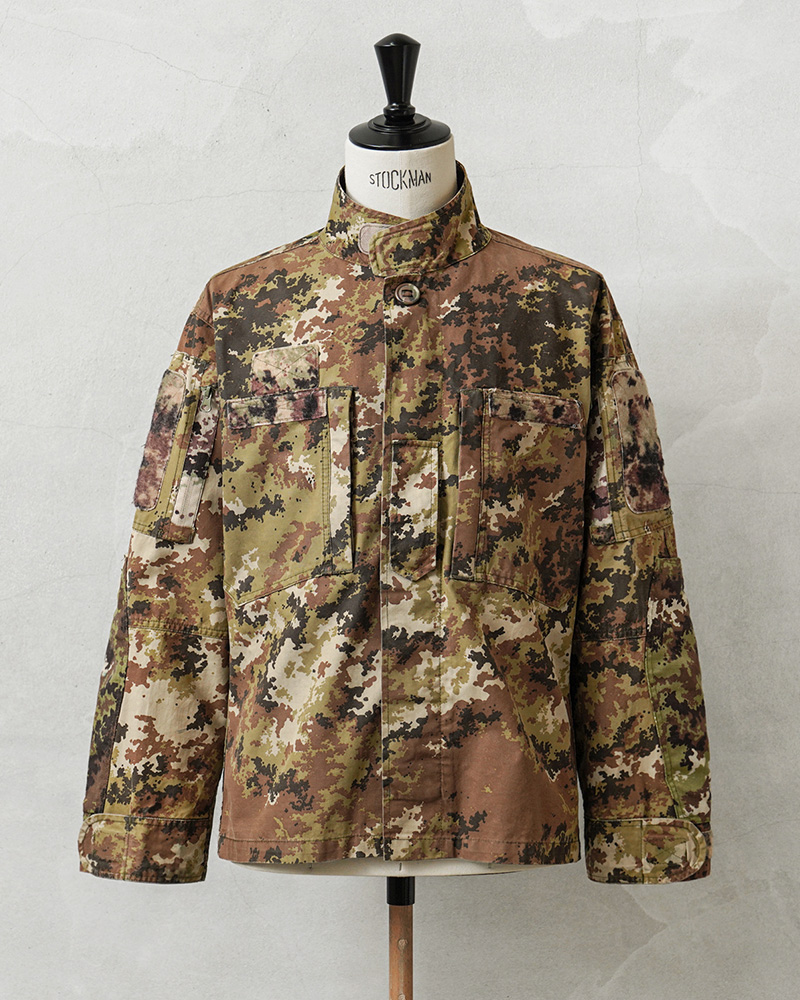 実物 USED イタリア軍 現用 C/NYツイル コンバットジャケット
