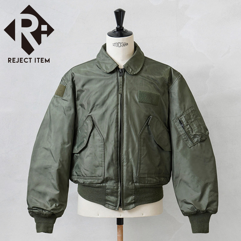 リジェクト 訳あり品 実物 USED 米軍 CWU-45/P フライトジャケット / CWU-45P【キャンペーン対象外】【I】 ミリタリー