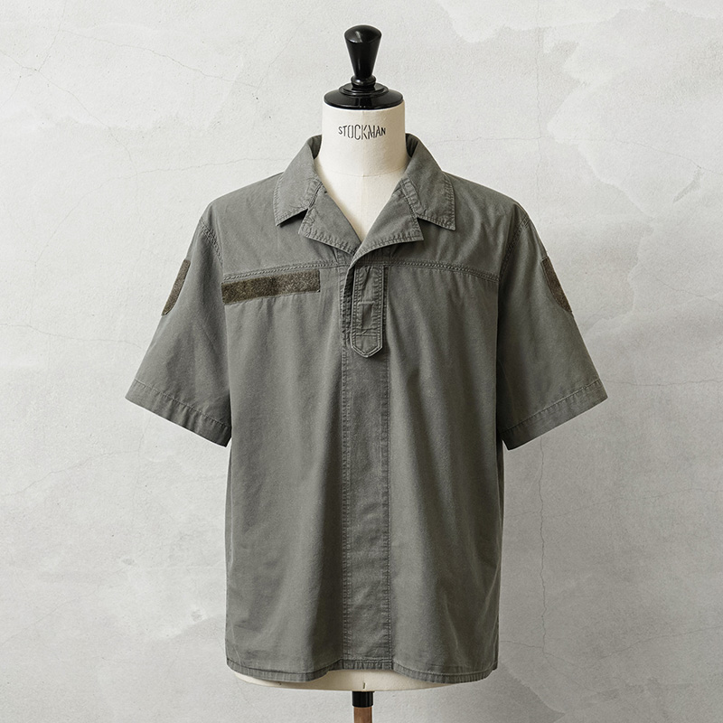 実物 USED オーストリア軍 プルオーバー ショートスリーブ フィールドシャツ【キャンペーン対象外】【I】