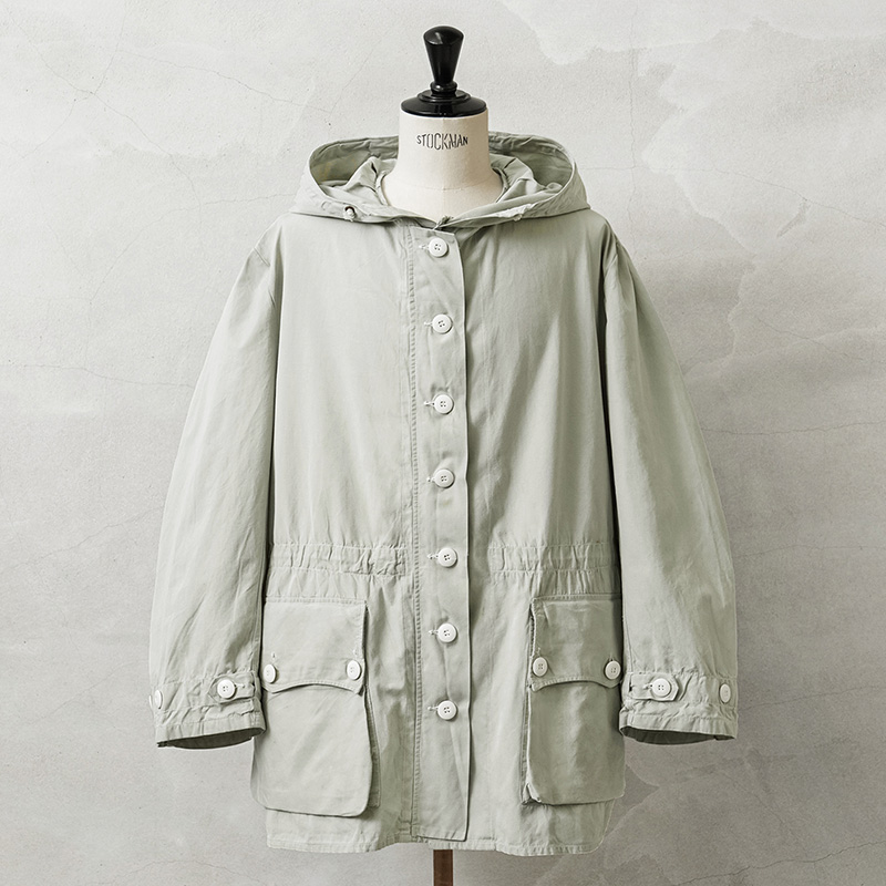 実物 USED スウェーデン軍 M-62 コットン スノーカモパーカー【キャンペーン対象外】【I】 ミリタリー