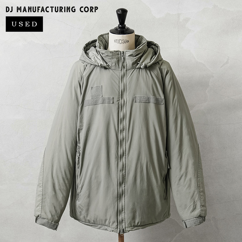 実物 USED 米軍 ECWCS Gen III Level 7 ジャケット URBAN GREY【DJ MANUFACTURING CORP】【キャンペーン対象外】 【I】 ミリタリー
