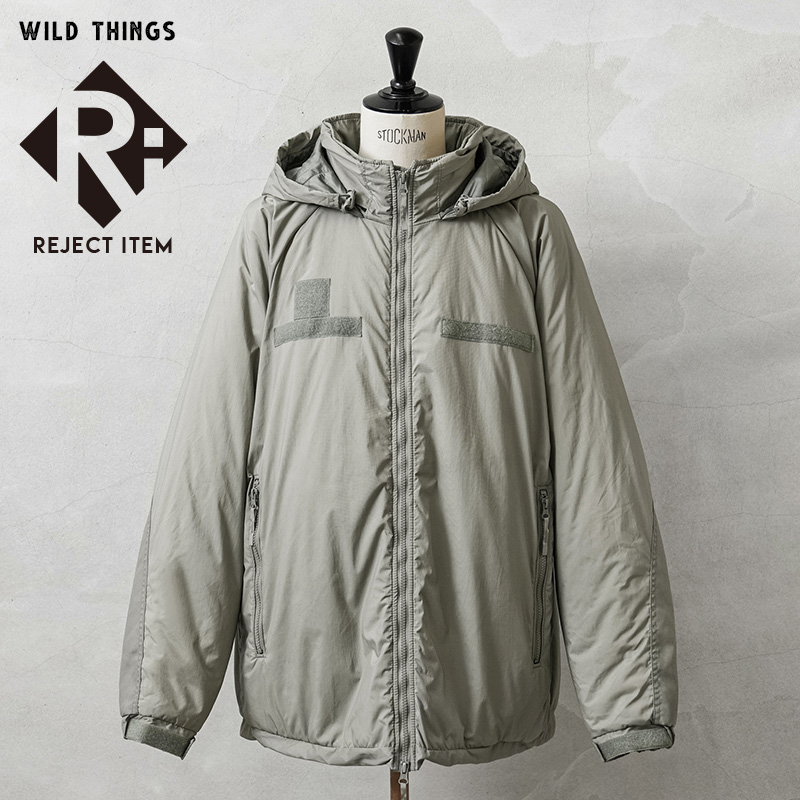 リジェクト 訳あり品 実物 USED 米軍 ECWCS Gen III Level 7 ジャケット URBAN GREY【JADE APPAREL for WT】【キャンペーン対象外】 【I】