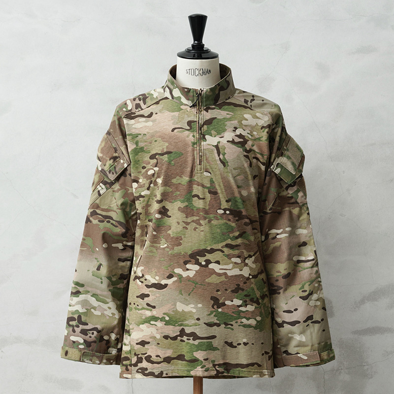 デッドストック 米軍 PTG L/ARROW LEVEL9 1/4ジップ コンバット シャツ MULTICAM【キャンペーン対象外】【T】ミリタリー