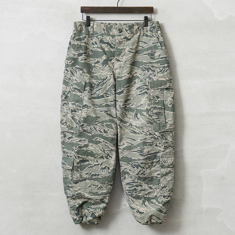 実物 USED 米空軍 U.S.A.F ABU カーゴ ジョガーパンツ 後期型 リップストップ / U.S.AIR FORCE【キャンペーン対象外】【I】ミリタリー