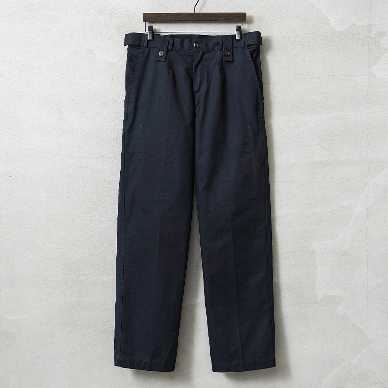 実物 新品 デッドストック オランダ軍 王立保安隊 インサイドポケット ワークパンツ NAVY【キャンペーン対象外】【I】 ミリタリー