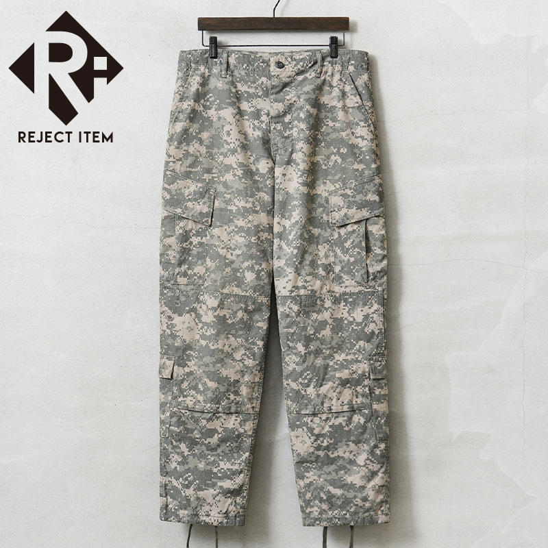 リジェクト 訳あり品 実物 USED 米軍 ACU FLAME RESISTANT コンバットカーゴパンツ UCP【キャンペーン対象外】【I】